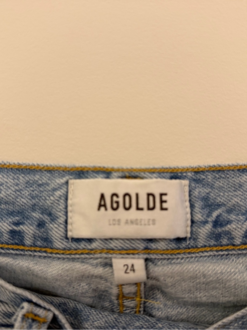 Agolde Light Blue High-Rise Women's Jeans